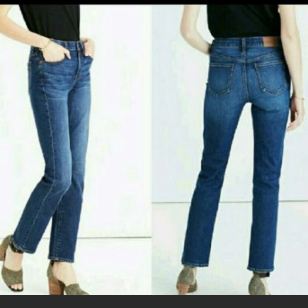 Madewell Cruiser Straight Leg Jeans